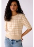Oui | Gingham Jumper