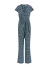 Oui | Flower Print Jumpsuit
