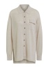 Oui | Linen Long Cardigan
