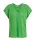 Oui | Linen V-Neck Top