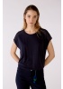 Oui | Chiffon Hem Top