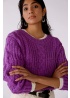Oui | Cable Knit Jumper