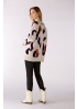Oui | Animal Print Jumper