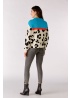 Oui | Animal Print Jumper