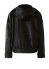 Oui | Leather Hooded Jacket
