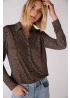 Oui | Animal Print Blouse