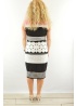 Tia | Stripe & Spot Dress