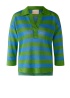 Oui | V-Neck Collar Top