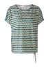 Oui | Silky Print Top