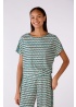 Oui | Silky Print Top