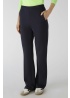 Oui | Wide Leg Trousers Navy