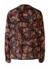 Oui | Print V-Neck Blouse