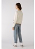 Oui | Leopard Trim Jumper