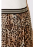 Oui | Leopard Midi Skirt