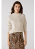 Oui | Cotton Ribbed Jumper
