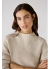 Oui | Cotton Ribbed Jumper