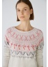 Oui | Printed Sequin Jumper
