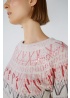 Oui | Printed Sequin Jumper