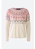 Oui | Printed Sequin Jumper