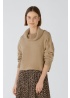 Oui | Short Roll Neck Jumper