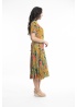 Orientique | Marmaris Godet Dress