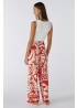 Oui | Printed Marlene Trousers