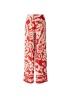 Oui | Printed Marlene Trousers