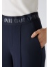 Oui | Logo Trousers Navy