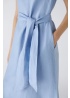 Oui | Midi Linen Dress