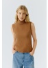 Oui | Sleeveless Rollneck