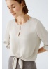 Oui | Silky Tie Blouse