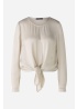 Oui | Silky Tie Blouse