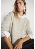 Oui | Split Lurex Jumper