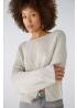 Oui | Split Lurex Jumper