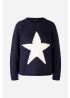 Oui | Navy Star Jumper