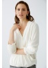 Oui | V-Neck Blouse