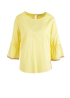 Milano | Fluted Sleeve Top