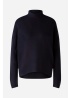 Oui | Fine Turtleneck Jumper Navy