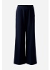 Oui | Side Stripe Navy Trousers