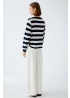 Oui | Flower Cotton Jumper