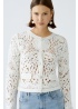 Oui | Crochet Cardigan