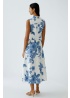 Oui | Flower Midi Dress