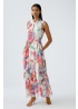 Oui | Chiffon Maxi Dress