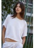 Oui | Linen Blend Top
