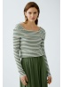 Oui | Stripe Top
