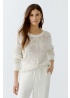 Oui | Palm Crochet Jumper