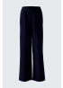Oui | Side Stripe Navy Trousers
