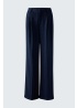 Oui | Pinstripe Navy Trousers