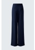 Oui | Pinstripe Navy Trousers