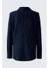 Oui | Pinstripe Navy Jacket